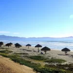 Playa El Faro Beach Ensenada Baja California Mexico
