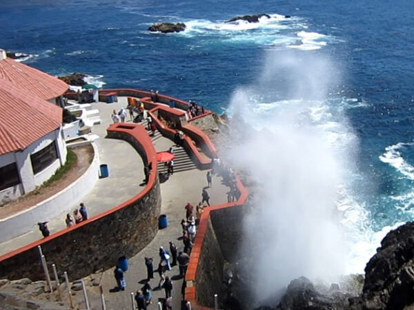 LA BUFADORA Ensenada Mexico 【 Baja California Blowhole